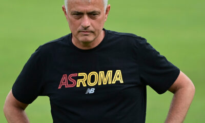 Jose Mourinho wins with Roma