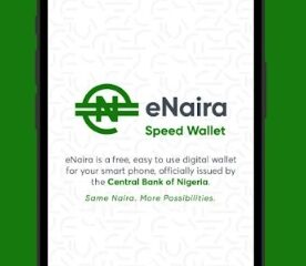 eNaira Speed Wallet App Hits Over 360,000 Downloads