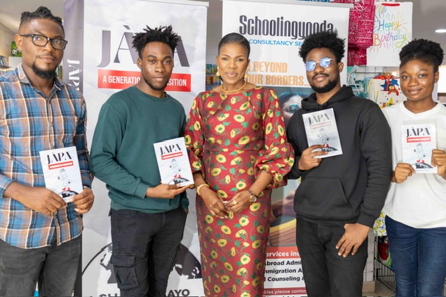 Funmi Modupe Connects Youths with The Book JAPA