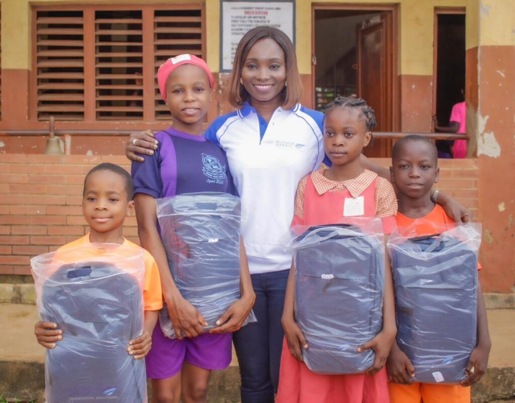 KloverHarris, A Pacesetter in Human Capital Consultancy Gifts Students School Materials in CSR Initiative