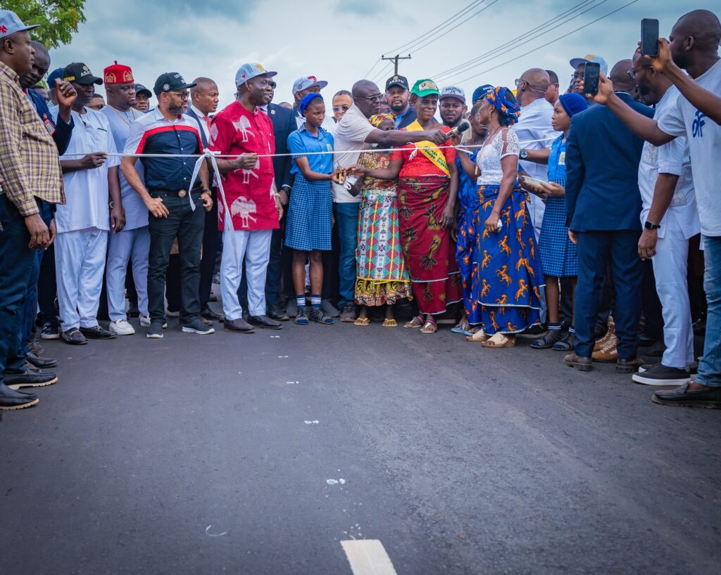 Soludo Commissions road in Anambra