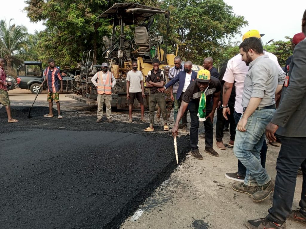 Soludo inspects roads