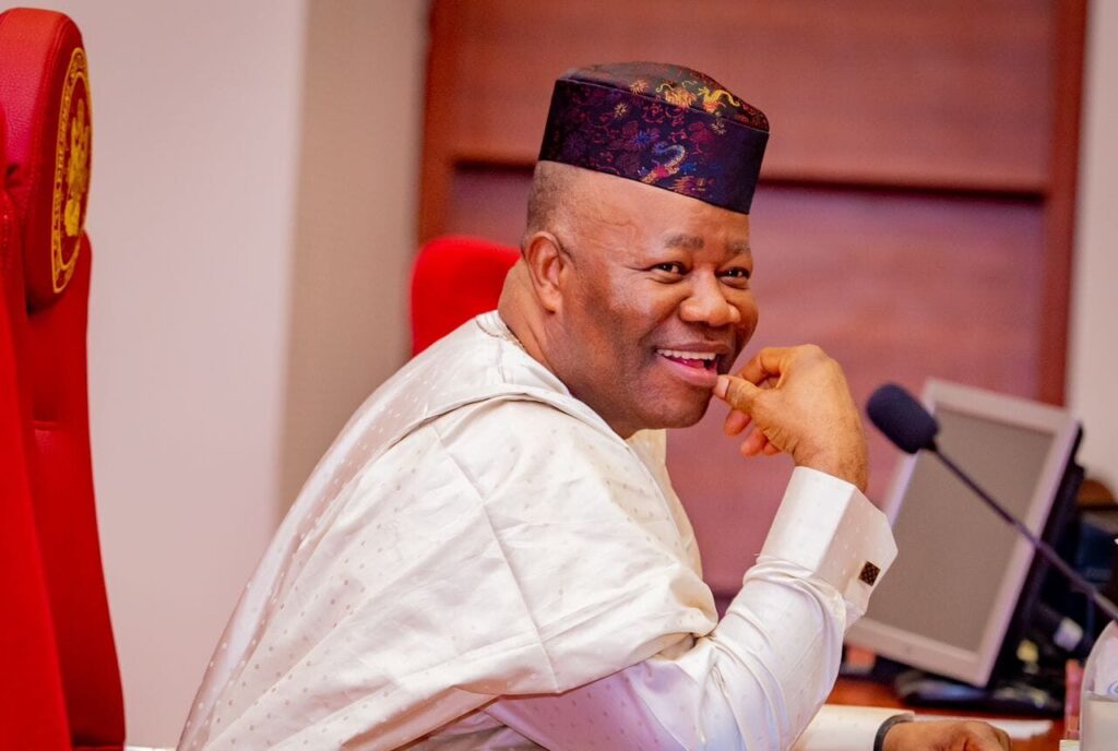 Godswill Akpabio, Senate President