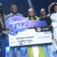 L-R: Ric Hassani, Nigerian Idol Season 9 Judge; Chima Udoye, winner of Nigerian Idol Season 9; Dr. Busola Tejumola, Executive Head of Content and Channels, Multichoice West-Africa; Biola Aransiola, Assistant Brand Manager of Bigi Drinks and Omawumi, one of the judges at the grand finale of the Nigerian Idol Season 9, sponsored by Bigi Drinks.