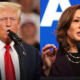 Donald Trump and Kamala Harris