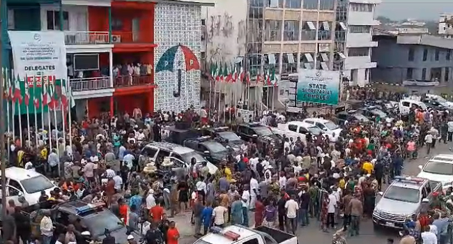 Protesters storms PDP secretariat over Rivers LG poll