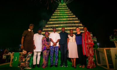 Lagos State Government Commends Pernod Ricard Nigeria's Eco-Friendly Christmas Tree Initiative