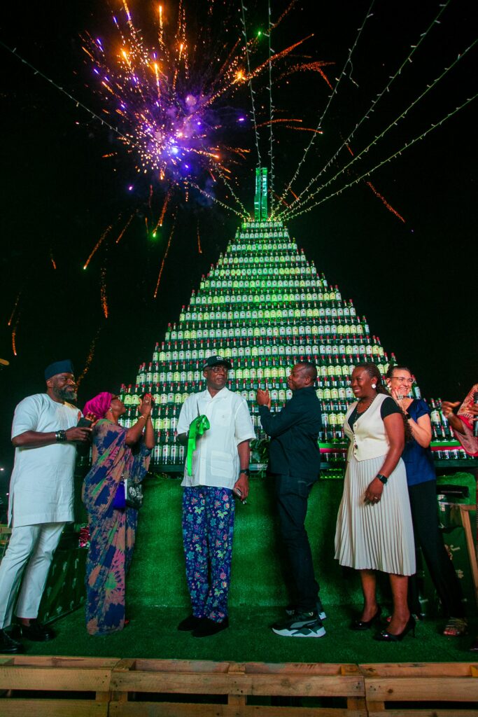 Lagos State Government Commends Pernod Ricard Nigeria's Eco-Friendly Christmas Tree Initiative
