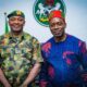 GOVERNOR SOLUDO RECEIVES GOC 82 DIVISION, MAJ. GEN OLATOYE, BOTH REAFFIRM COMMITMENT TO COLLABORATION AGAINST INSECURITY