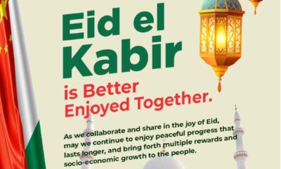 Tegbe Marks Eid al-Kabir with Message of Peace, Progress, and Bilateral Unity