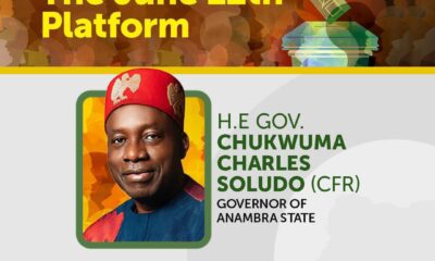 Soludo Scheduled For Democracy Day at The Platform: Nigeria, His Focal Point