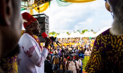 Massive Support for Soludo's Re-election from Anambra North, Conferred with Chieftaincy Title Of ‘Olu Atu Egwu’