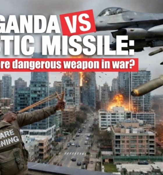 PROPAGANDA vs BALLISTIC MISSILES: WHICH IS A MORE DANGEROUS WEAPON IN WAR? Adetokunbo Modupe
